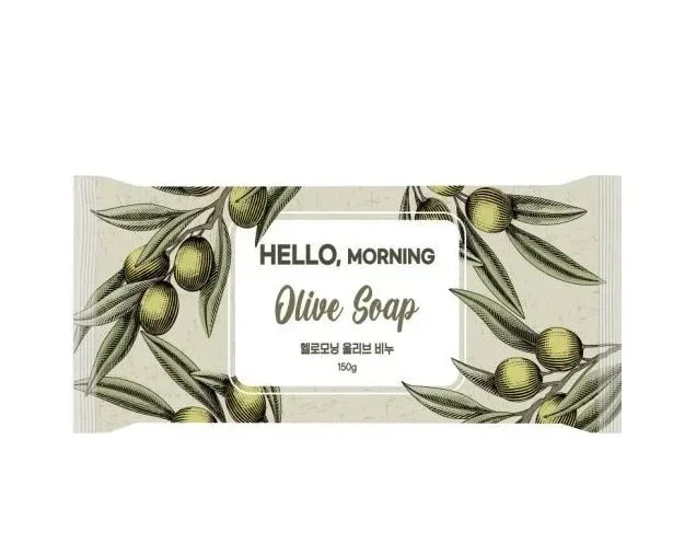 Мыло душистое туалетное "Hello, Morning" Soap Olive Олива 