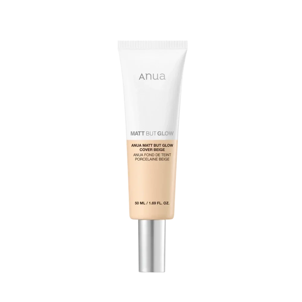 Тональная основа ANUA Matt But Glow Cover Beige