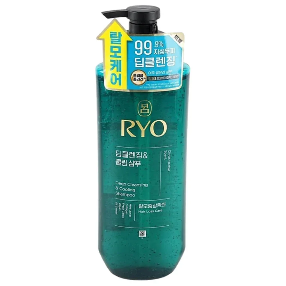 Шампунь для жирной кожи головы RYO Deep Cleansing & Cooling Shampoo