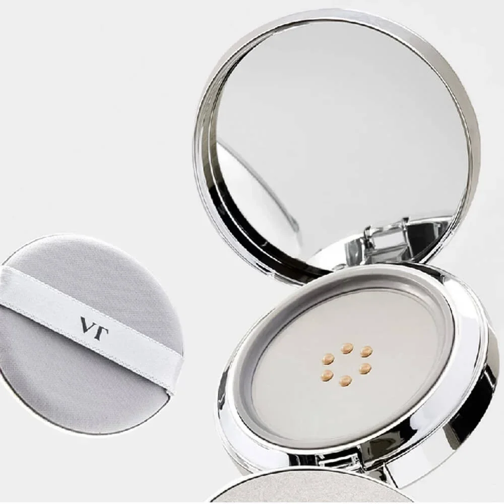 Тональный кушон с микроиглами VT Cosmetics Reedle Shot Synergy Cushion SPF50+ PA+++ 23N Natural Beige