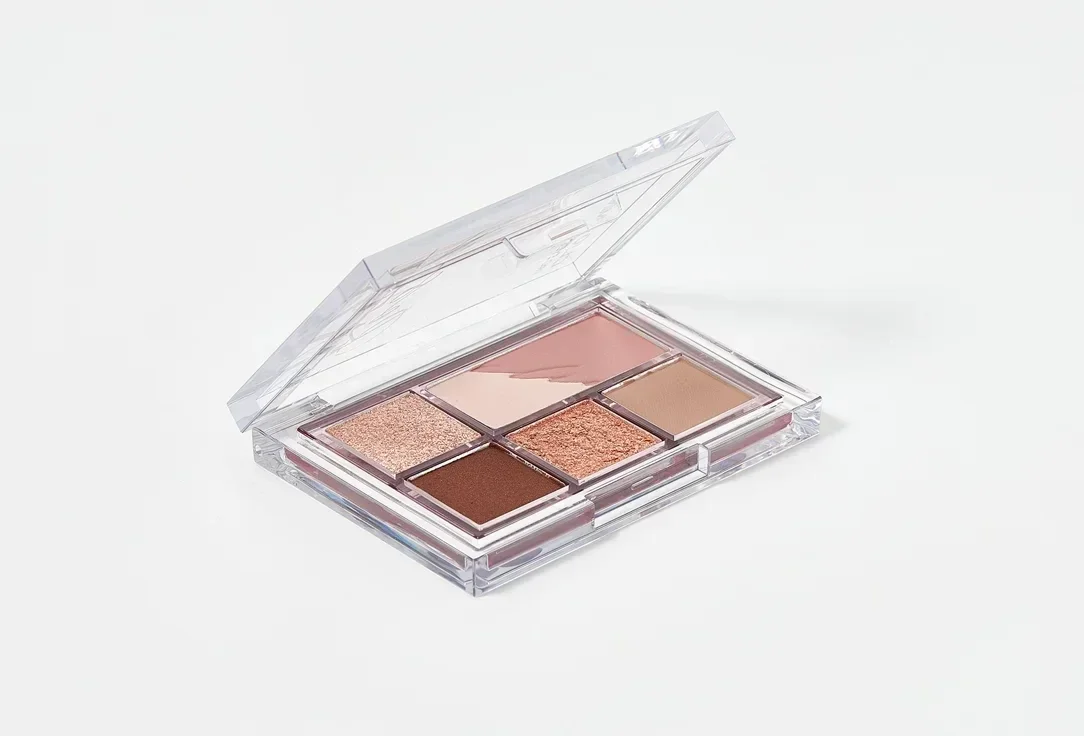 Мини-палетка теней для век Clio  Pro Eye Pallete mini 02 Rosy Haze