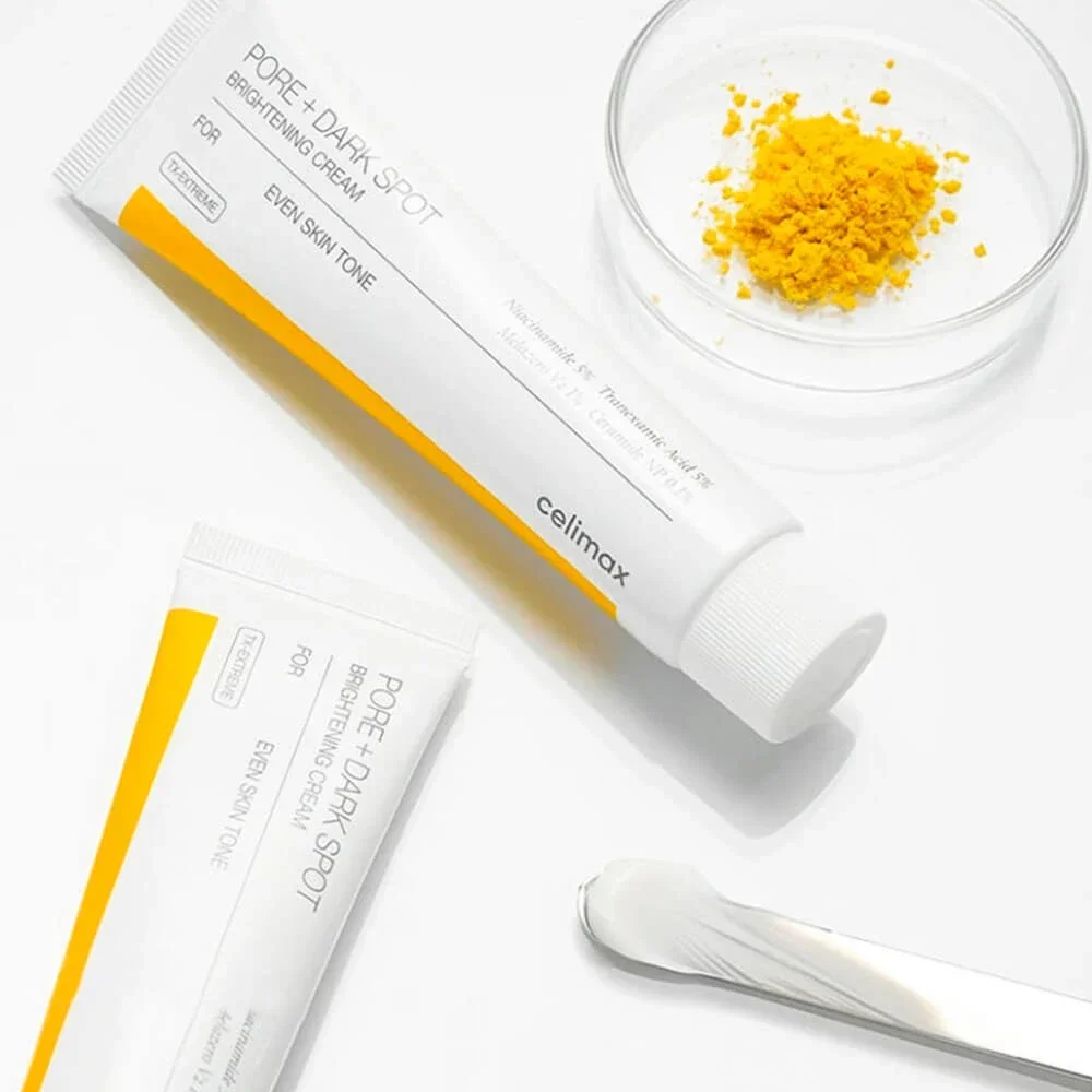 Крем для выравнивания тона и рельефа кожи Celimax Pore+Dark Spot Brightening Cream