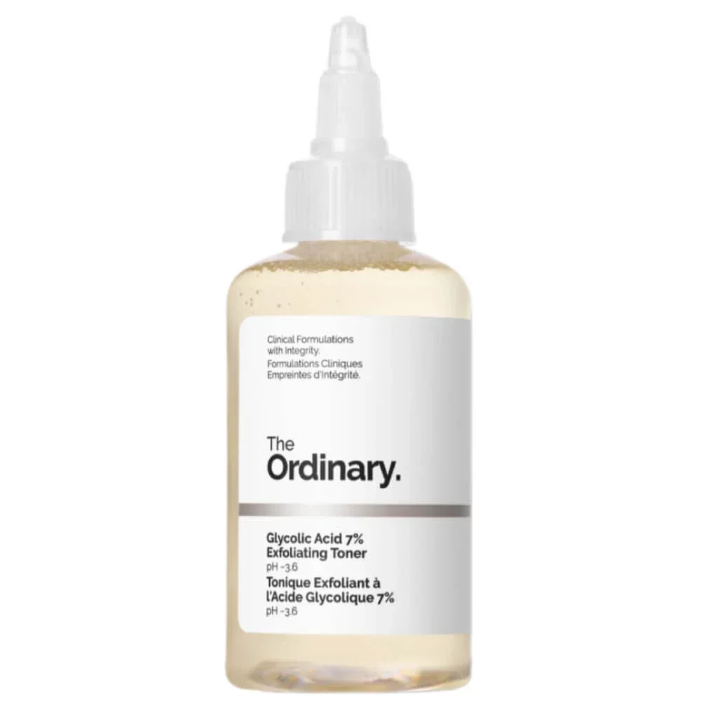 Веганский пилинг-тоник с 7% гликолевой кислоты The Ordinary Glycolic Acid 7% Exfoliating Toner