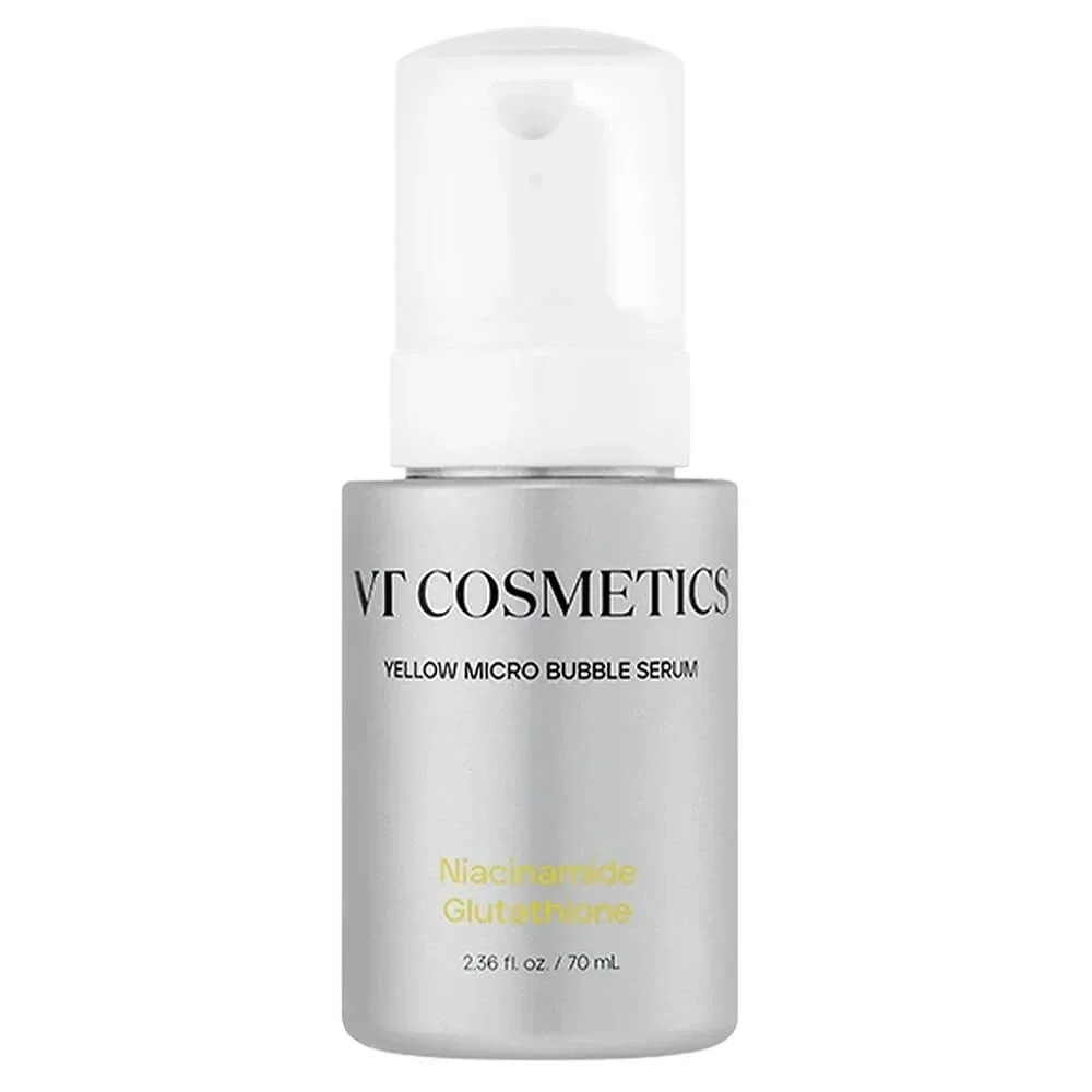 Пузырьковая сыворотка с ниацинамидом VT Cosmetics Niacinamide Glutathione Yellow Micro Bubble Serum
