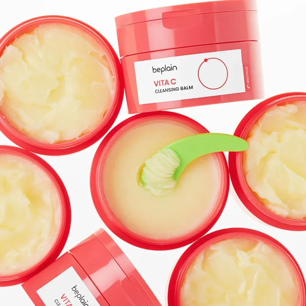 Осветляющий гидрофильный бальзам с комплексом витаминов beplain Vita C Cleansing Balm