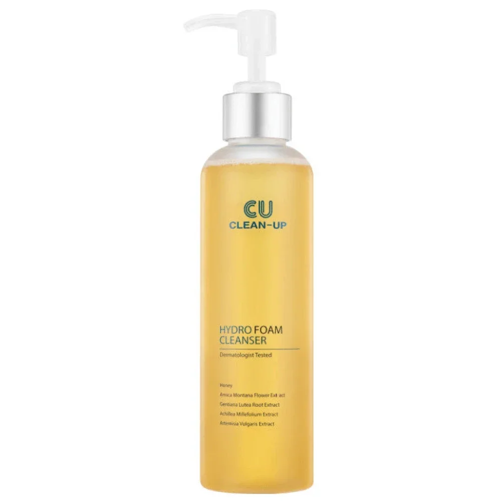 Увлажняющая пенка для умывания с мёдом CUSKIN Clean-Up Hydro Foam Cleanser