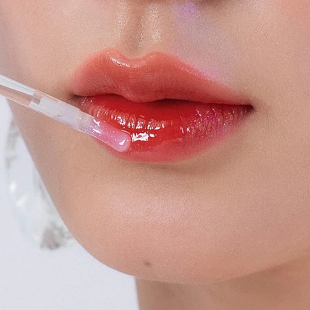 Сияющий коралловый блеск для губ rom&nd Glasting Water Gloss 01 Sanho Crush 01