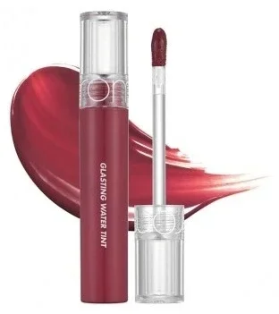 Глянцевый тинт с эффектом стеклянных губ Rom&Nd Glasting Water Tint 05 Rose Splash