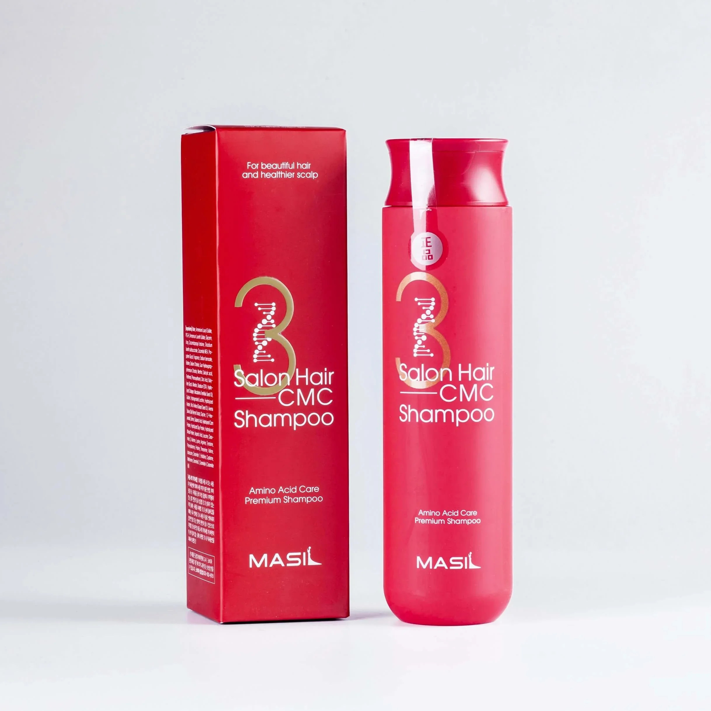 Восстанавливающий профессиональный шампунь с церамидами Masil 3 Salon Hair CMC Shampoo 300 мл