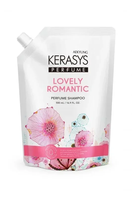 Парфюмированный шампунь Kerasys Perfumed Line Lovely & Romantic Shampoo 500мл