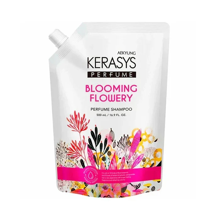 Шампунь Парфюмированный Kerasys BLOOMING & FLOWERY мягкая упаковка