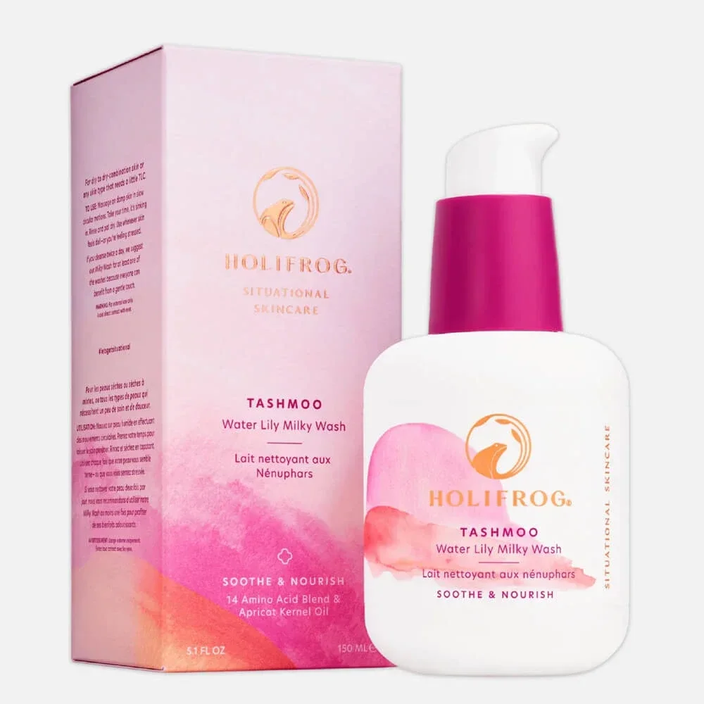 Нежное молочко для умывания с аминокислотами HoliFrog Tashmoo Water Lily Nourishing Milky Wash 150 мл