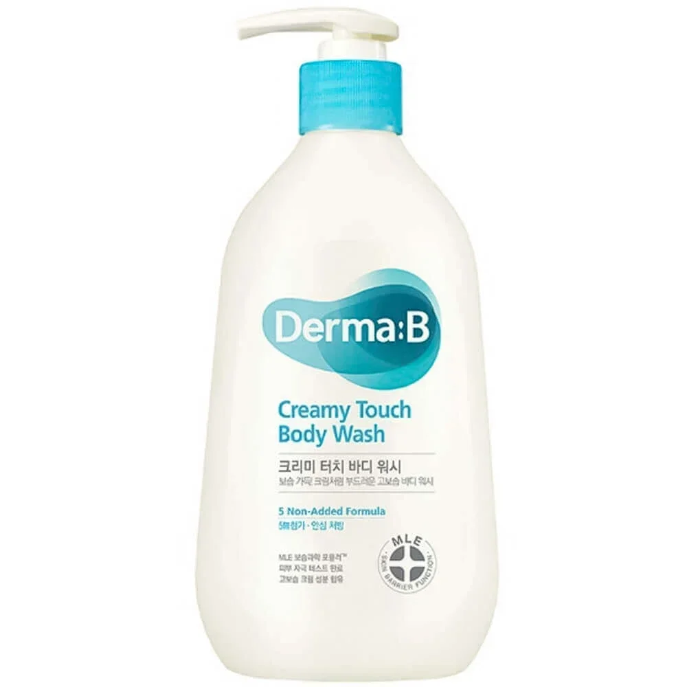 Ламеллярный крем-гель для душа Derma:B Creamy Touch Body Wash