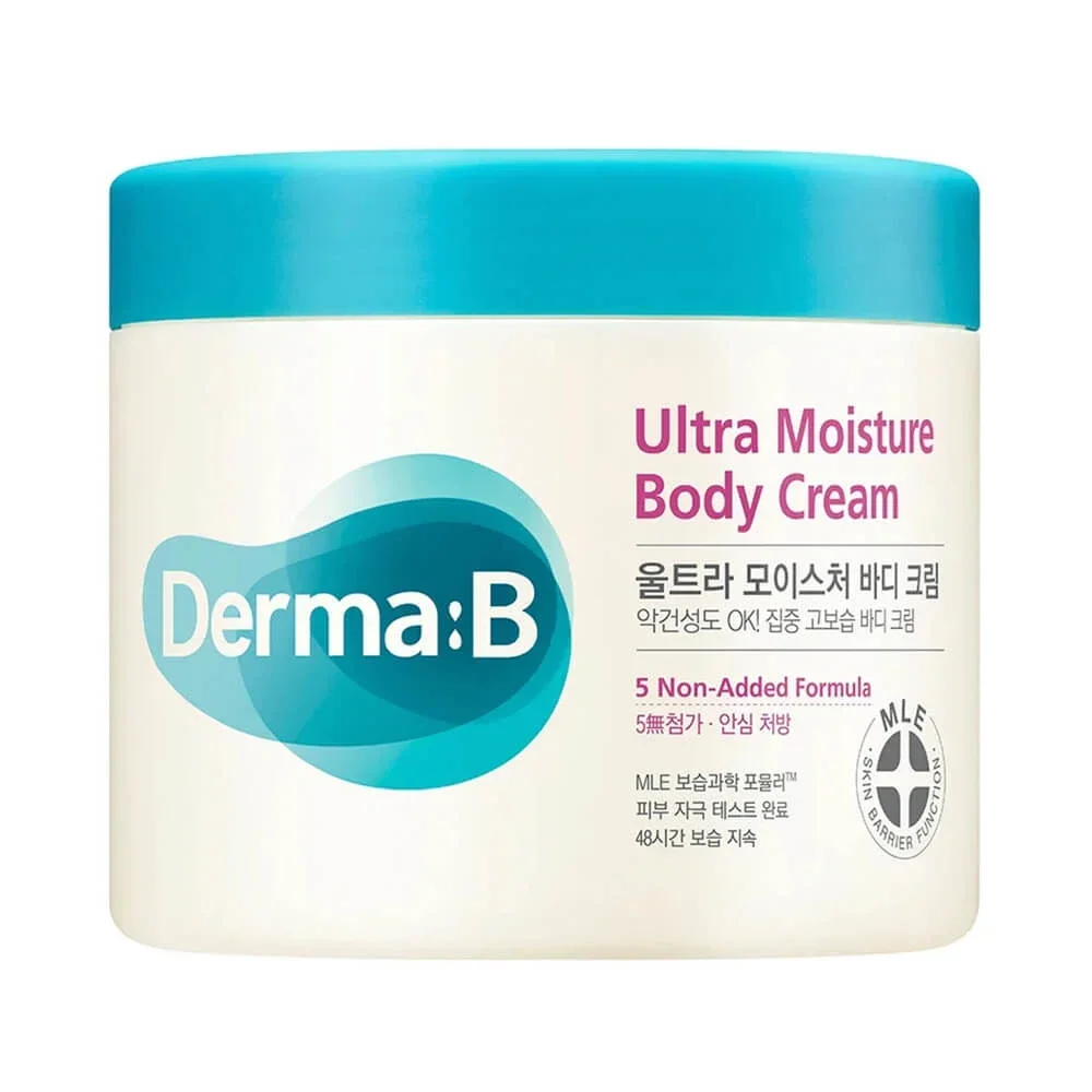 Увлажняющий крем для тела с ароматом ванили Derma:B Ultra Moisture Body Cream