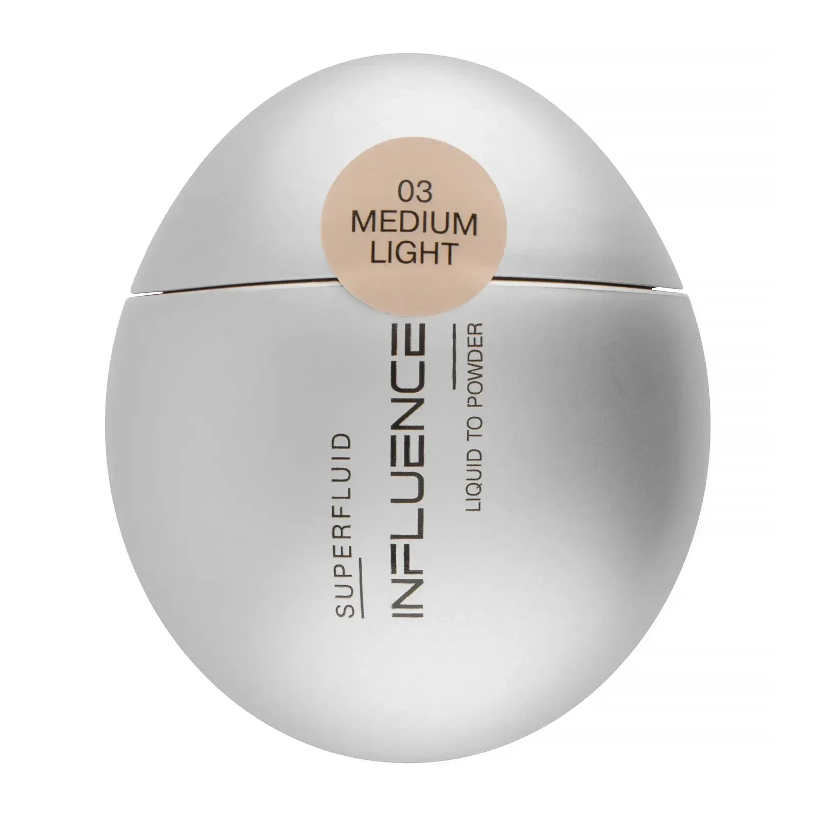 Тональная основа с эффектом пудры Superfluid 03 Meduim Light