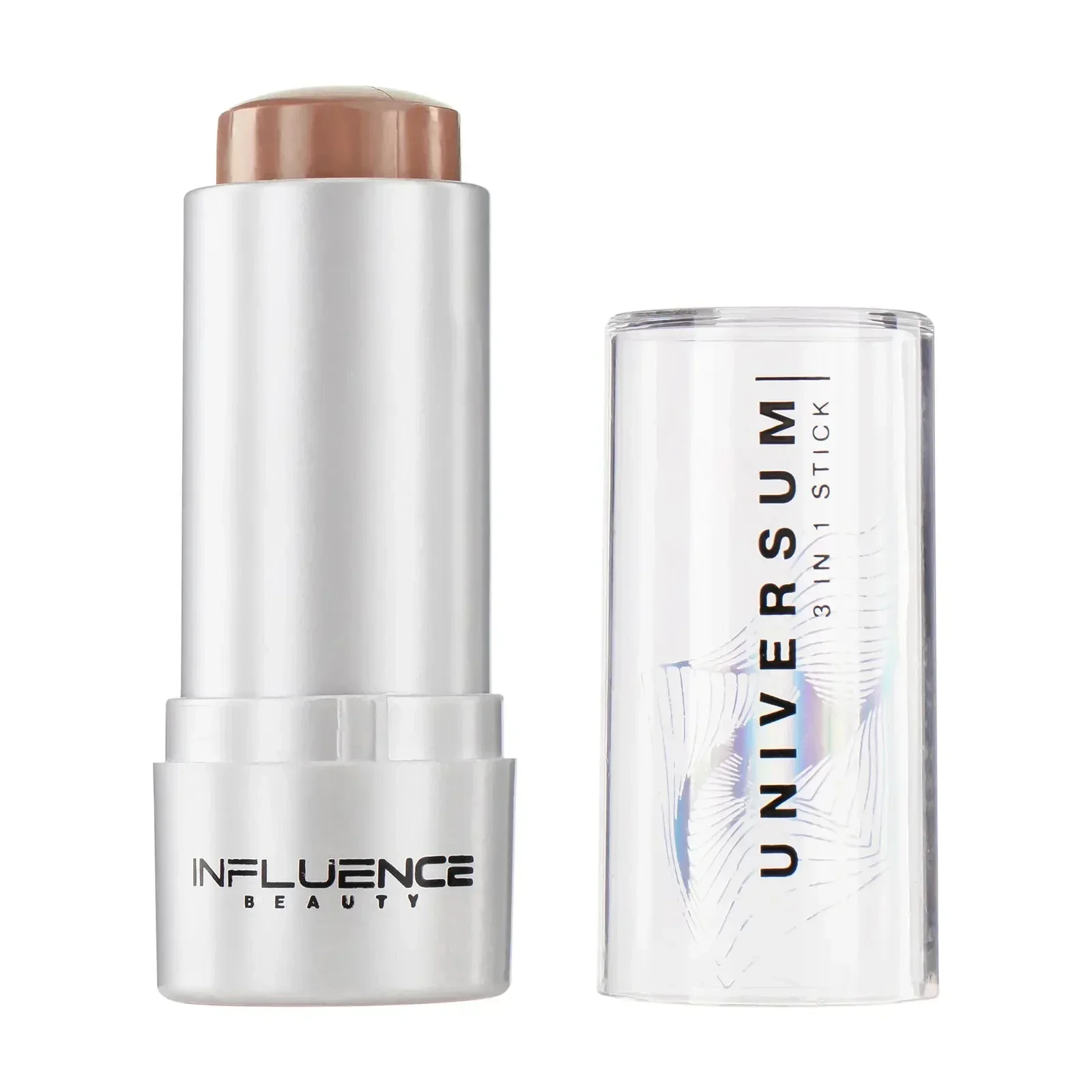 Стик 3 в 1 INFLUENCE beauty Universum 01 бледно-коричневый