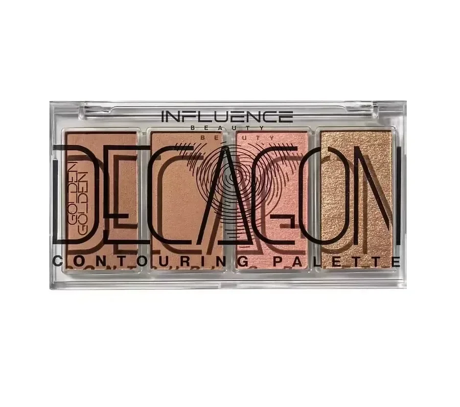 Палетка контуринга INFLUENCE beauty Golden decagon 01
