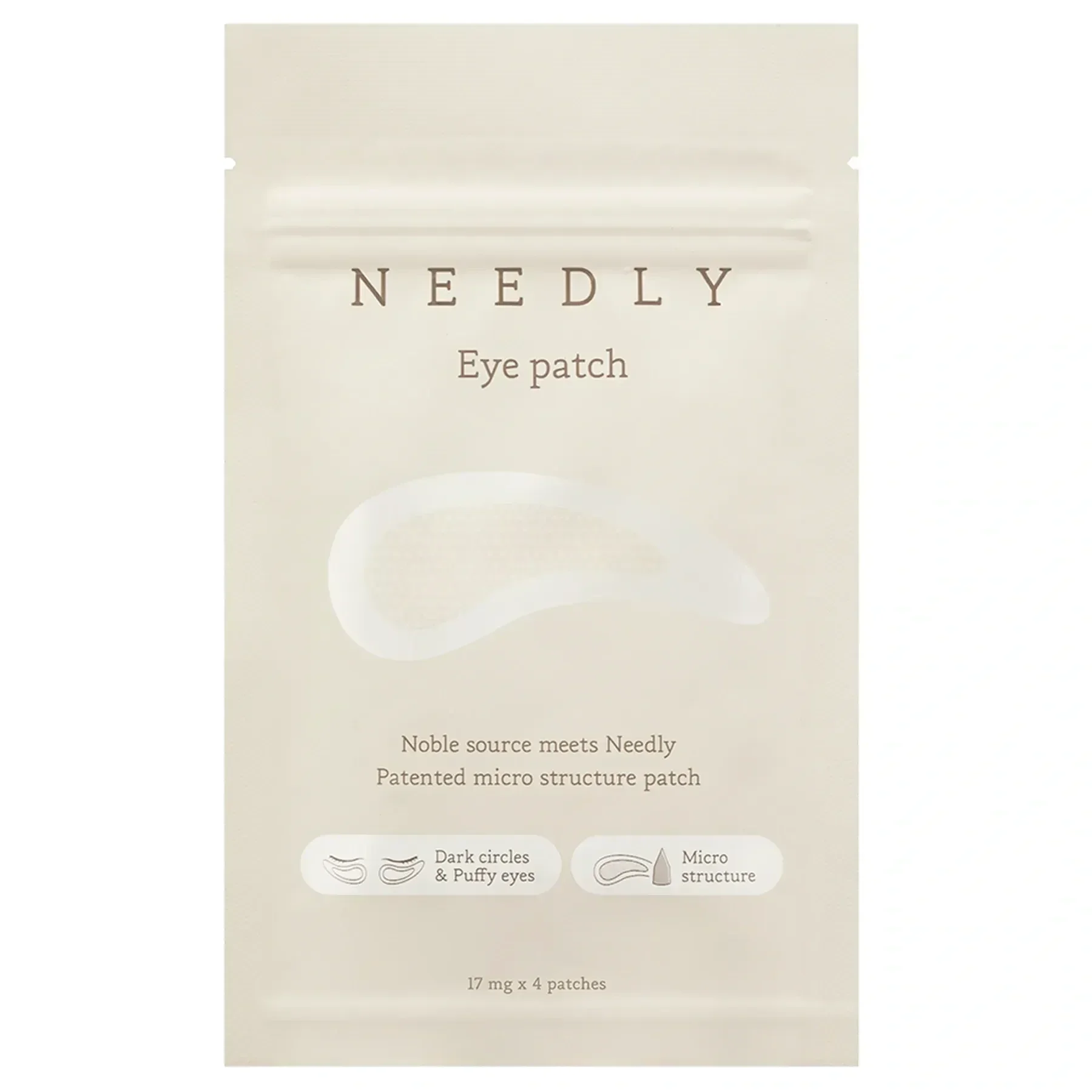 Патчи для кожи вокруг глаз NEEDLY Eye patch