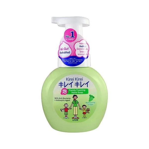 Lion Kirei Kirei Мыло-пенка для рук Зеленый виноград 250 мл