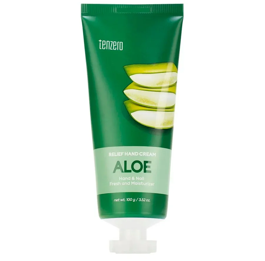 Крем для рук с экстрактом алоэ TENZERO Relief Hand Cream Aloe