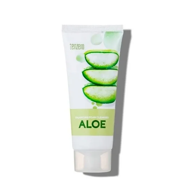TENZERO Пенка для умывания ЭКСТРАКТ АЛОЭ Balancing Foam Cleanser-Aloe, 100 мл