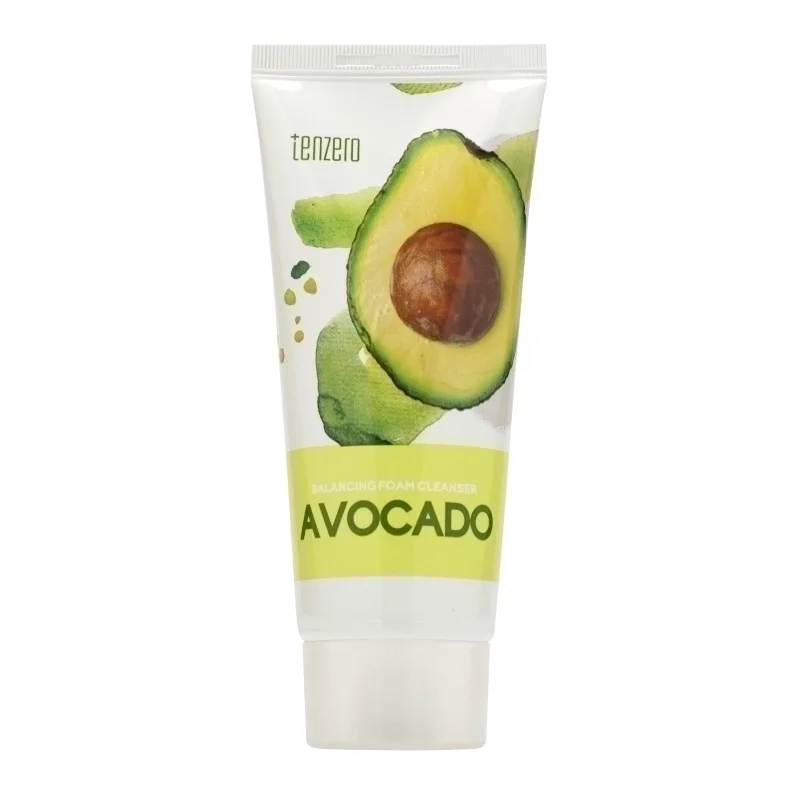 Пенка для умывания с экстрактом авокадо TENZERO Balancing Foam Cleanser Avocado