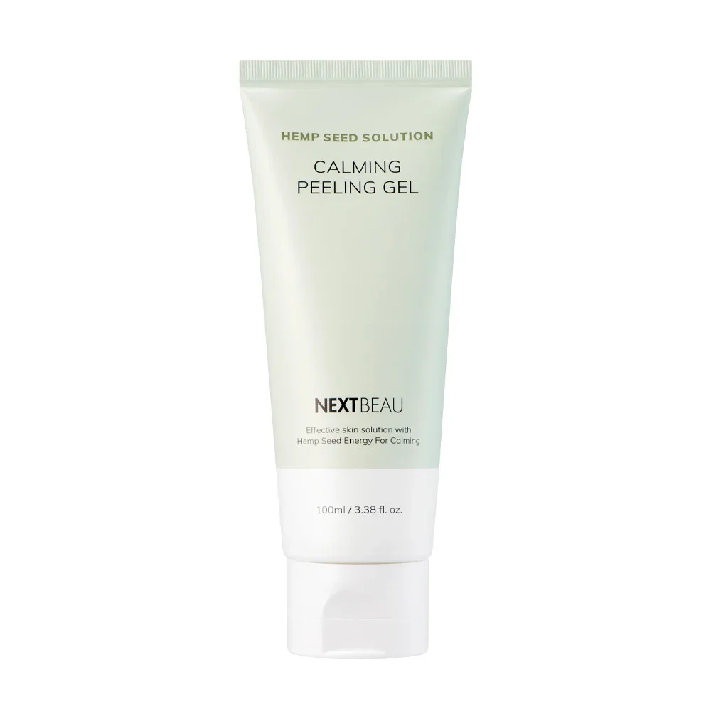 Nextbeau Успокаивающий пилинг-гель для лица с конопляным маслом Hemp seed Calming Peeling Gel