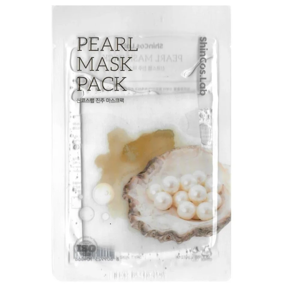 ShinCos.Lab Cellulose Mask Pack Pearl Тканевая маска для лица с экстрактом жемчуга 