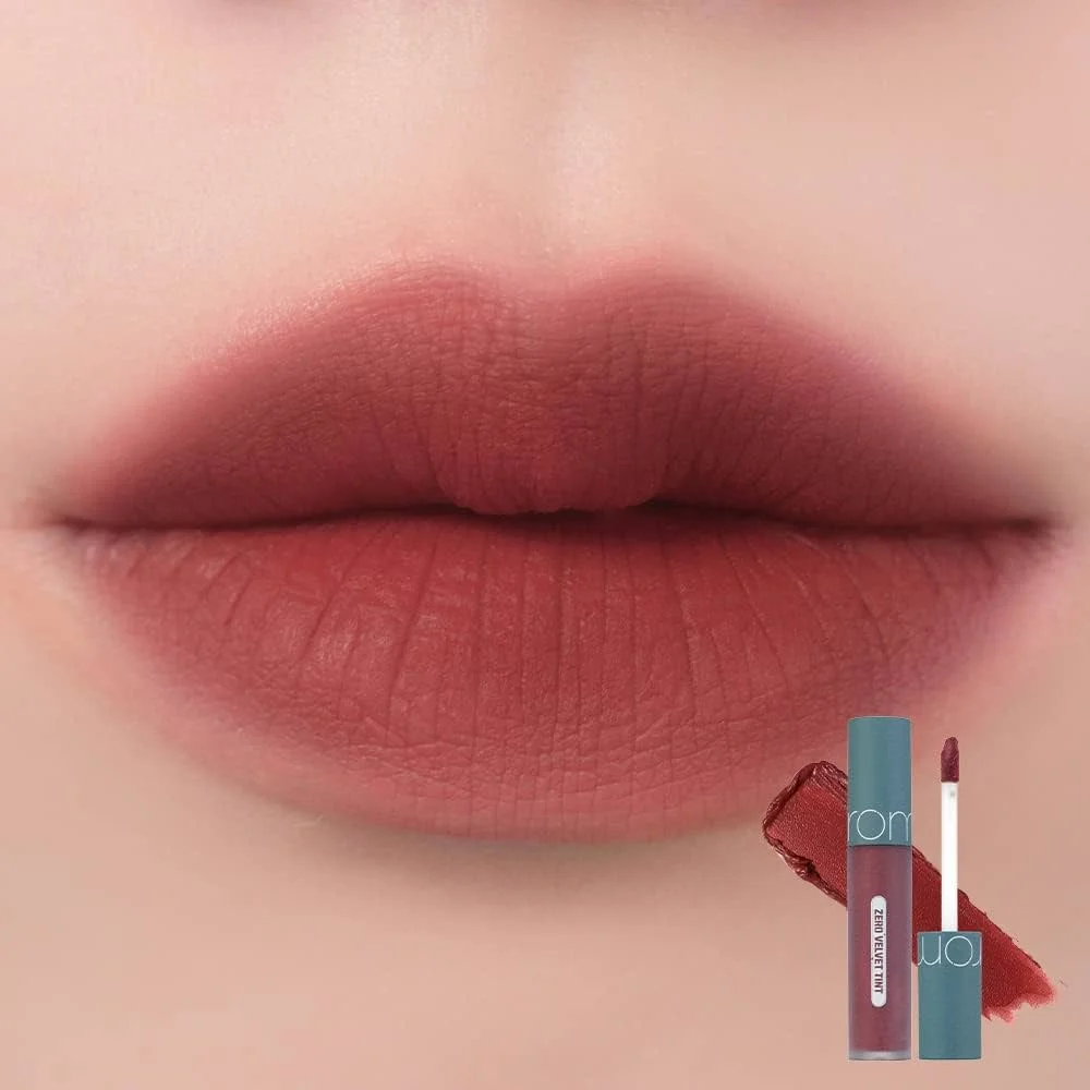 Нежный бархатный тинт для губ rom&nd Zero Velvet Tint 24 Fade Red 24