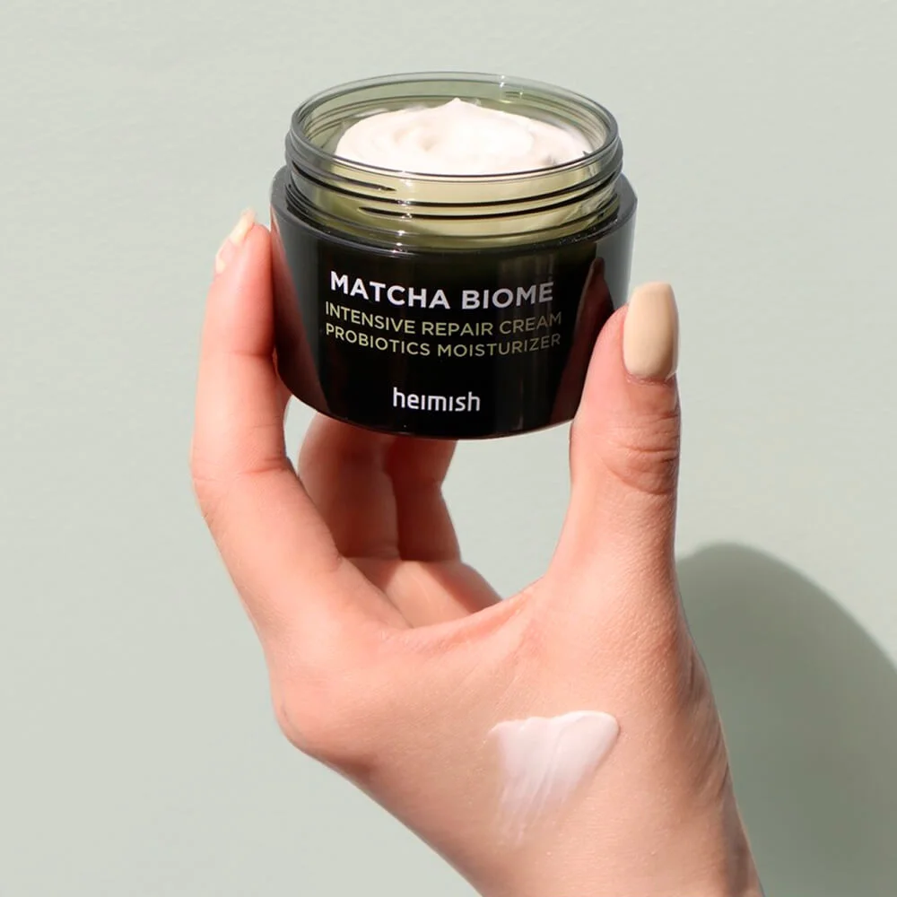 Восстанавливающий крем с матчей пробиотиками Heimish Matcha Biome Intensive Repair Cream