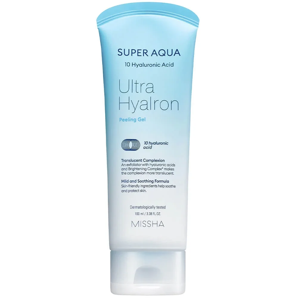 Увлажняющий пилинг-гель MIssha Super Aqua Ultra Hyalron Peeling Gel