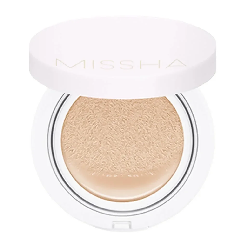 Тональный кушон Missha M Magic Cushion Cover Lasting SPF50+ PA+++ 21 Светлый бежевый
