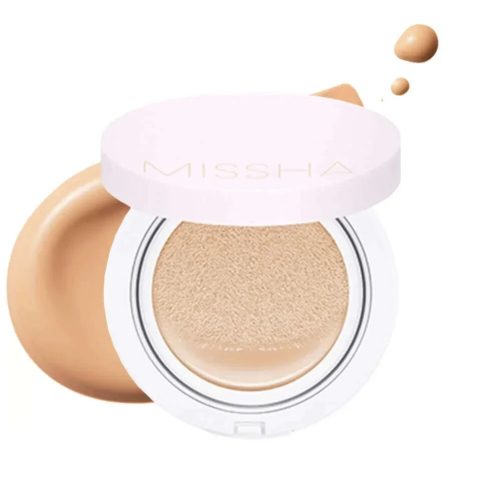 Тональный кушон Missha M Magic Cushion Cover Lasting SPF50+ PA+++ 23 Натуральный бежевый 23
