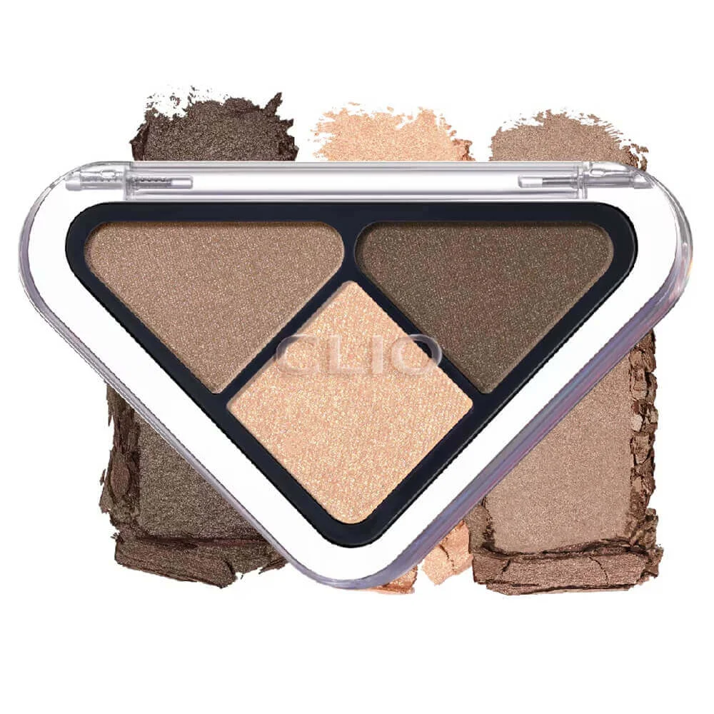 Универсальная палетка теней для век CLIO Essential Shadow Tap 01 Portable Beige 01