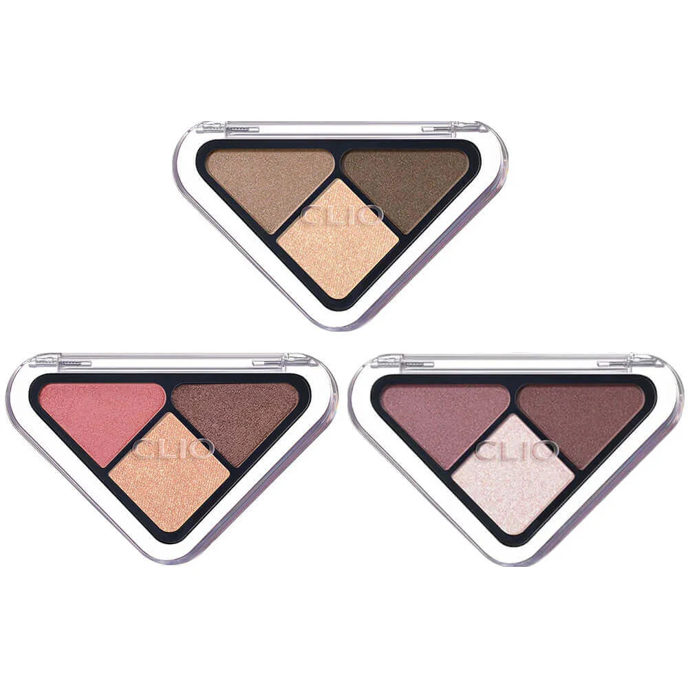 Универсальная палетка теней для век CLIO Essential Shadow Tap 01 Portable Beige