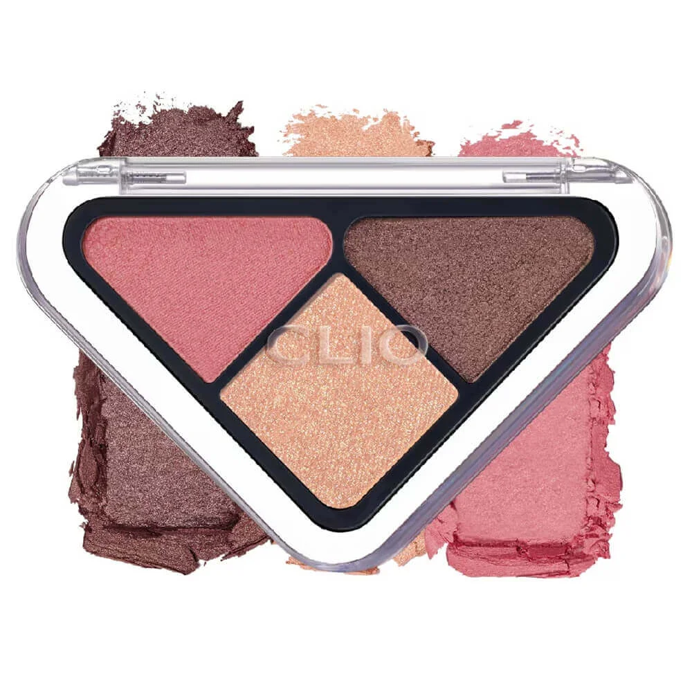 Универсальная палетка теней для век CLIO Essential Shadow Tap 02 Rose Closer 02