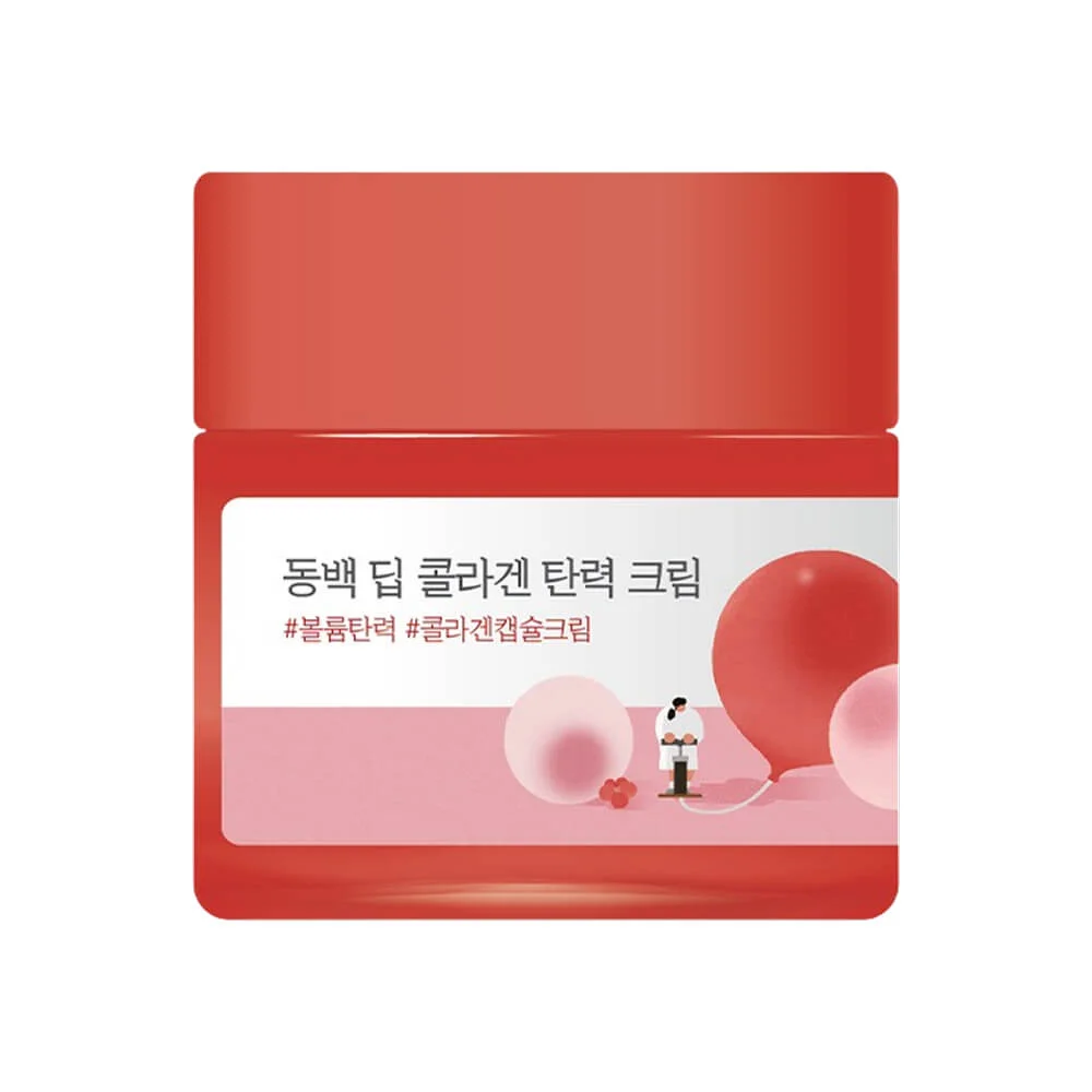 Укрепляющий коллагеновый крем с камелией Round Lab Camellia Deep Collagen Firming Cream