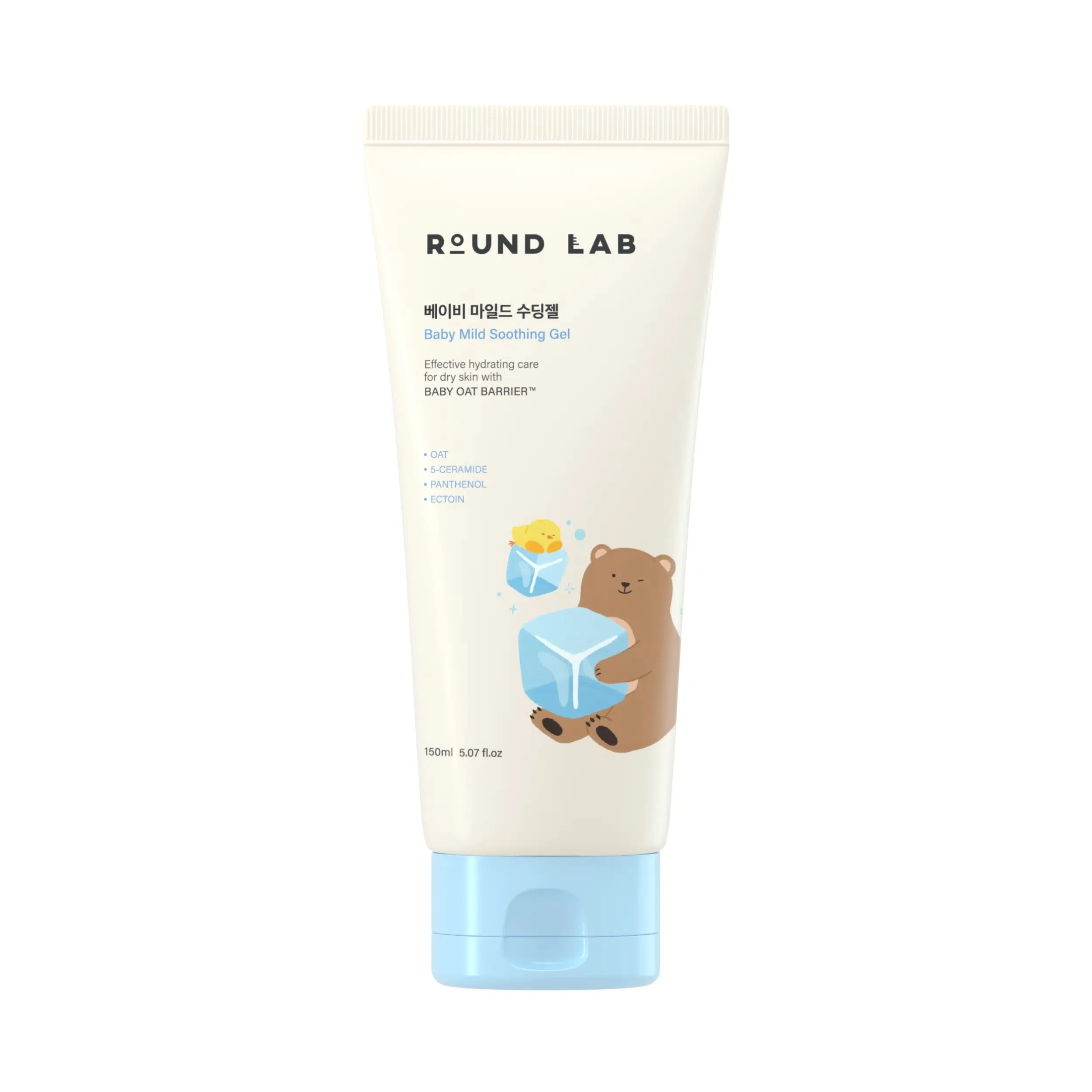 ROUND LAB Детский успокаивающий гель для лица и тела Baby Mild Soothing Gel (150 мл)
