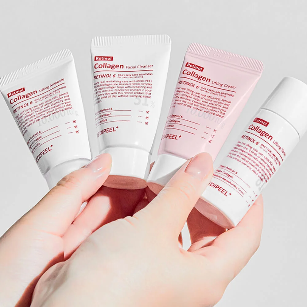 Набор миниатюр с ретинолом и коллагеном MEDIPEEL Retinol Collagen Lifting Trial Kit