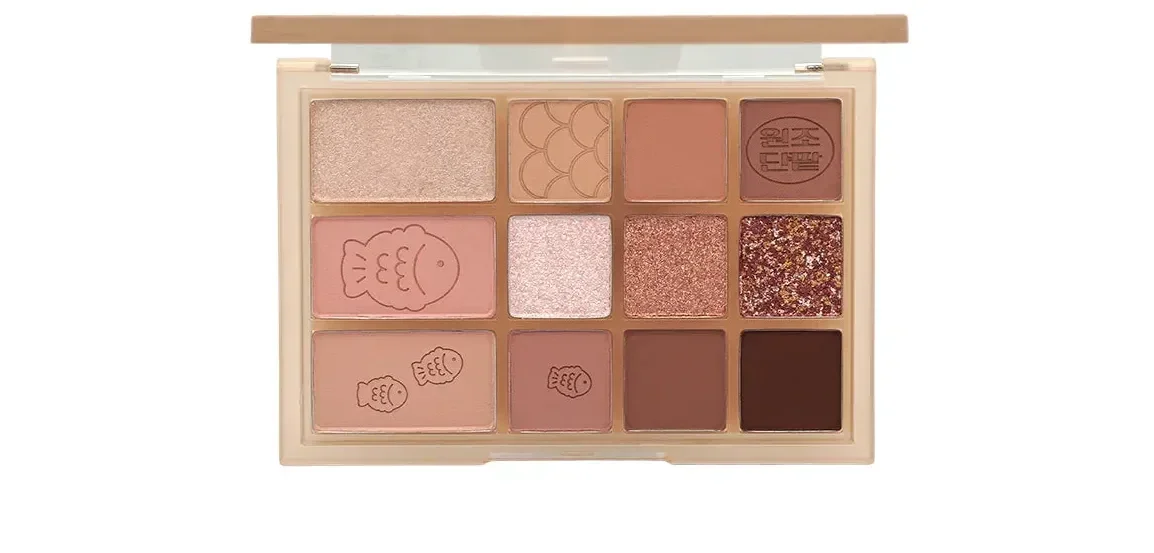 Универсальная палетка CLIO SHADE SHADOW PALETTE 04 Original Redbean 04