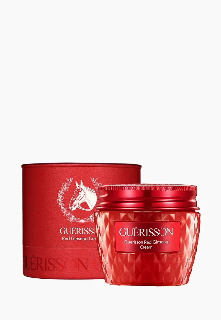 Крем для лица с красным женьшенем Guerisson Red Ginseng Cream