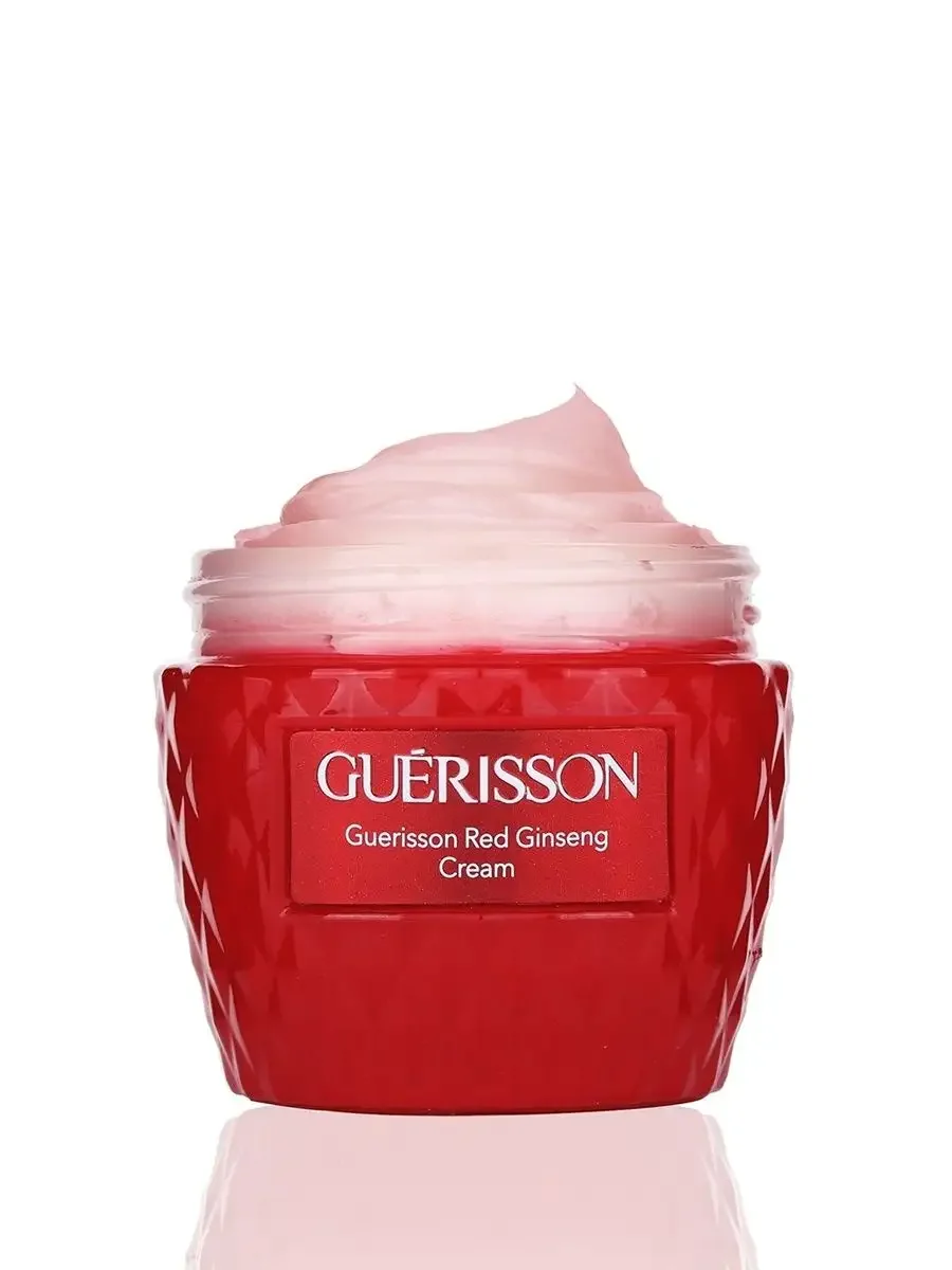 Крем для лица с красным женьшенем Guerisson Red Ginseng Cream