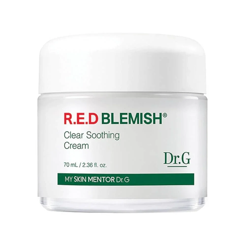 Восстанавливающий крем с 10 видами центеллы Dr.G Red Blemish Clear Soothing Cream