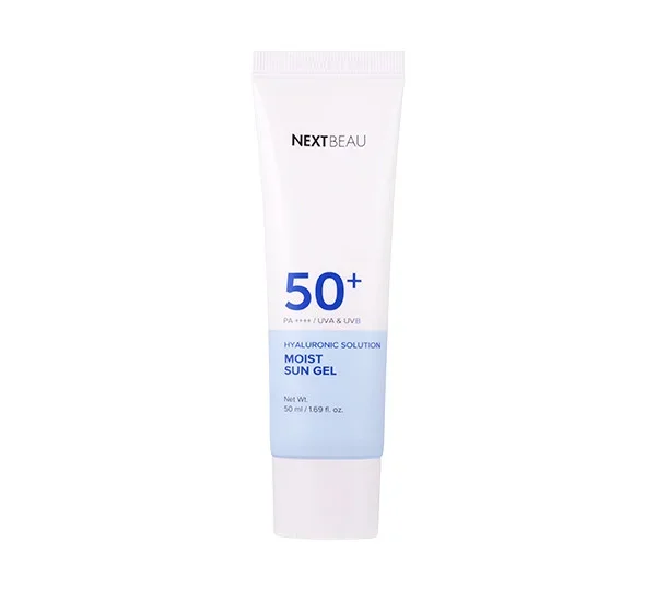 Солнцезащитный крем-гель для лица с гиалуроном Nextbeau Hyaluron Sun Gel Cream SPF50+ PA++++