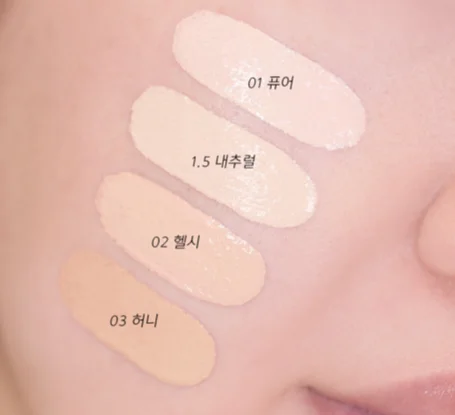 Тональная основа с сияющим финишем AMUSE Dew Wear Foundation SPF 50+ PA++++