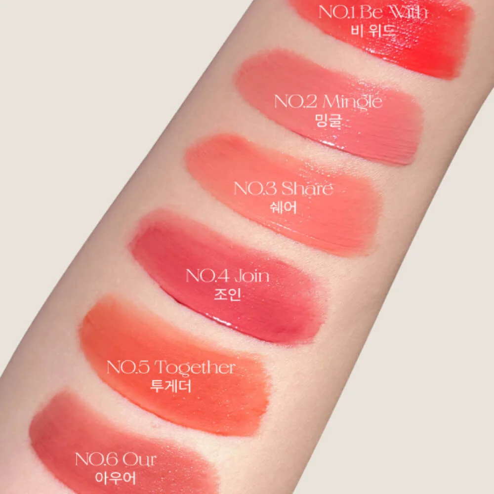 Стойкий бархатный тинт для губ Unleashia Luv Hug Velvet Tint