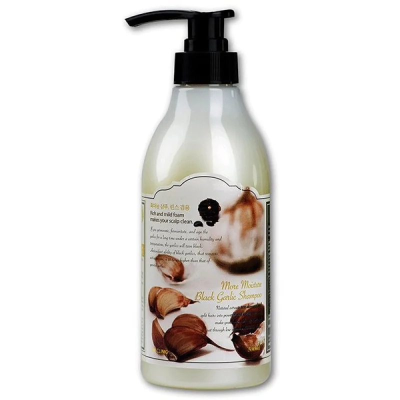 3W CLINIC More Moisture Black Garlic Shampoo