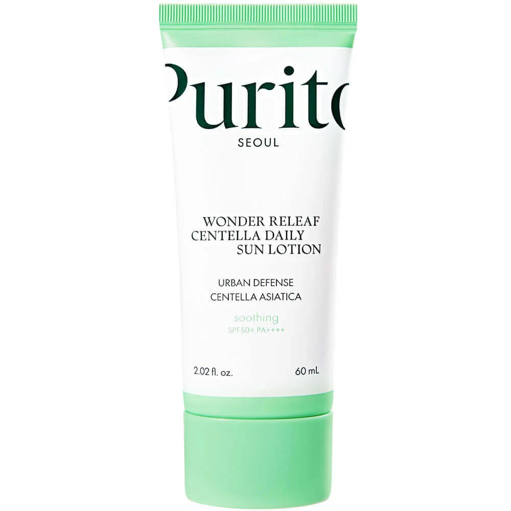 Солнцезащитный лосьон с центеллой Purito Wonder Releaf Centella Daily Sun Lotion SPF50+ 50++++