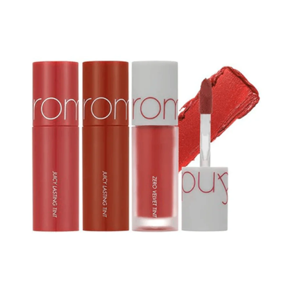 Набор мини-тинтов в трендовых тонах rom&nd Best Tint Edition