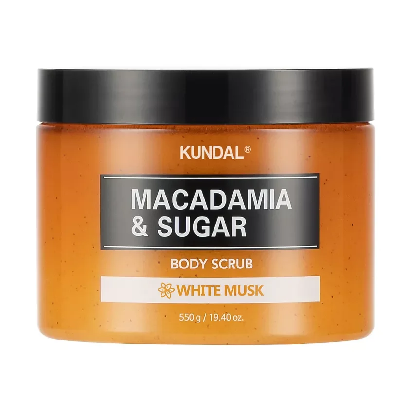 Kundal Скраб для тела Macadamia & Sugar Body Scrub White Musk